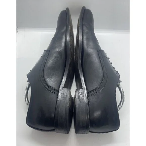 To Boot New York Adam Derrick Leather Oxford Sz 9.5 Dress Shoes Made In Italy